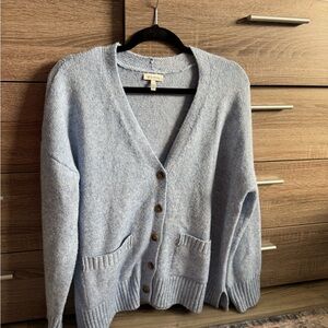 Ella Moss Light Blue Cardigan Sweater